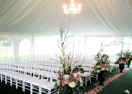 Who provides Tent Rentals in West Palm Beach?